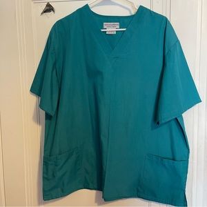 Natural scrub/uniform large  green